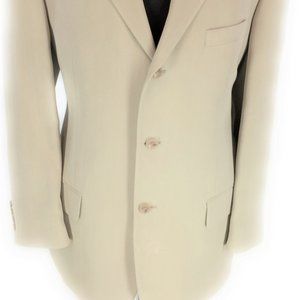 Joseph & Feiss Mens 3 Button Silk Blazer 41R
